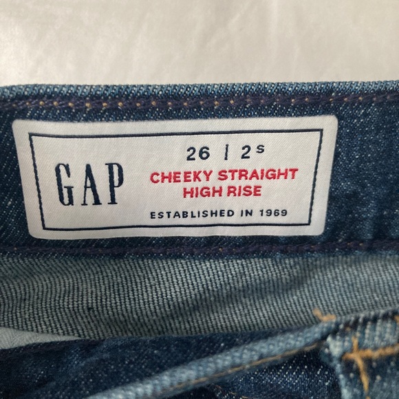 Gap Cheeky Straight High Rise Jeans - Picture 7 of 7